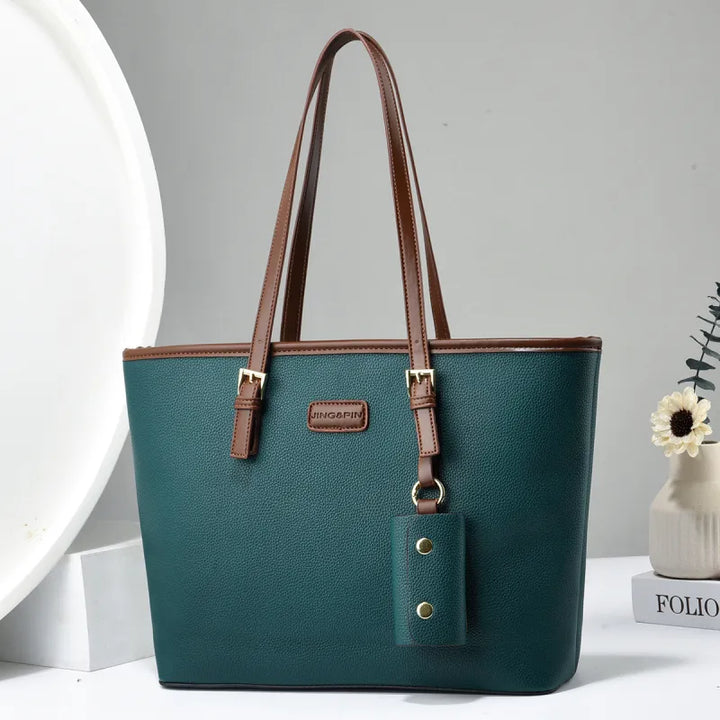 Arianna | Dames schoudertas met dubbele hengsels en hanger