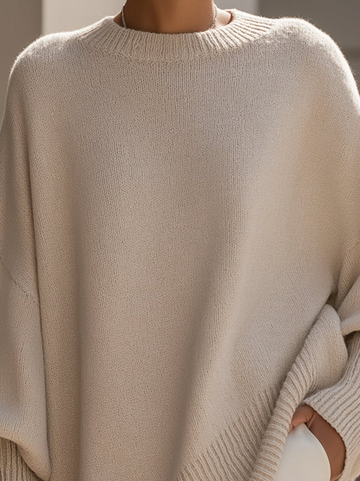 Emma | Verfijnde Gemengde Wol Sweater