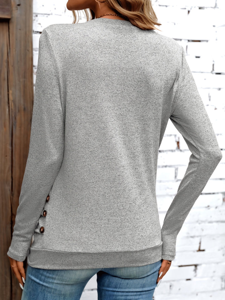 Kelly - Trendy Lange Mouwen Top