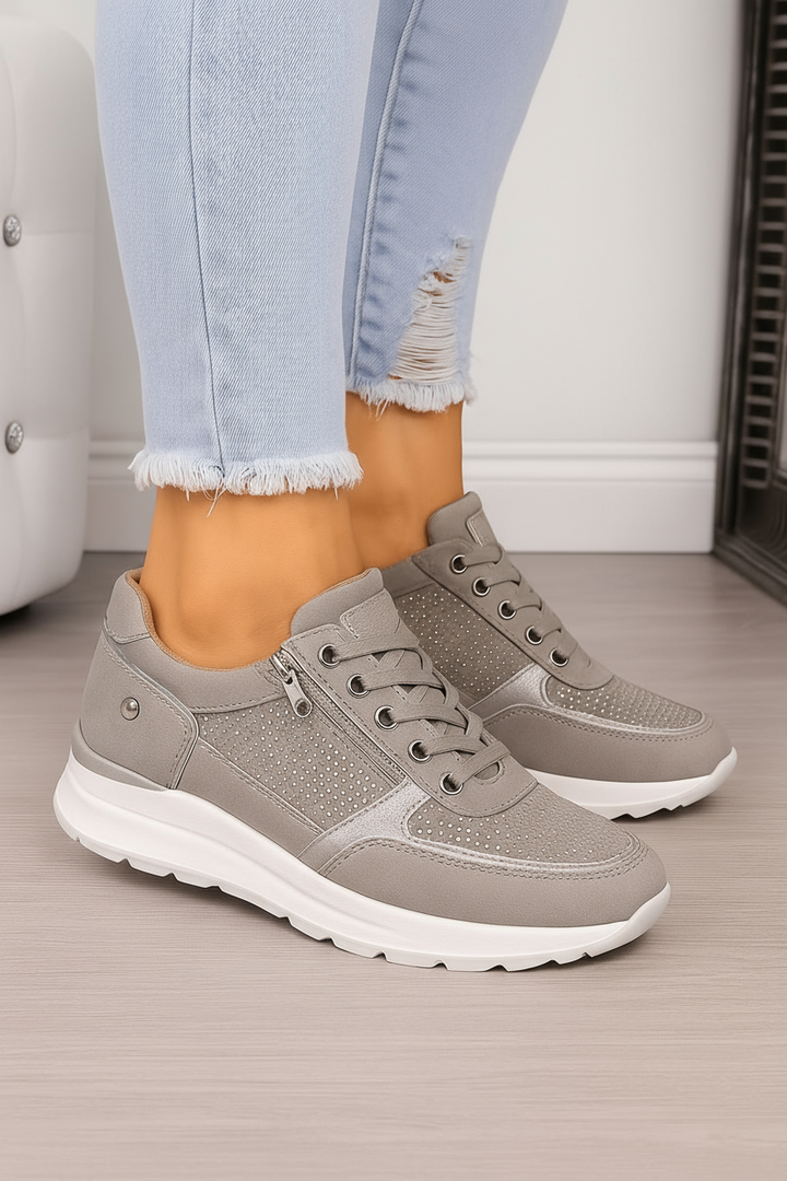 Comfortabele Sneakers Met Lichtgewicht Zool Voor Dames