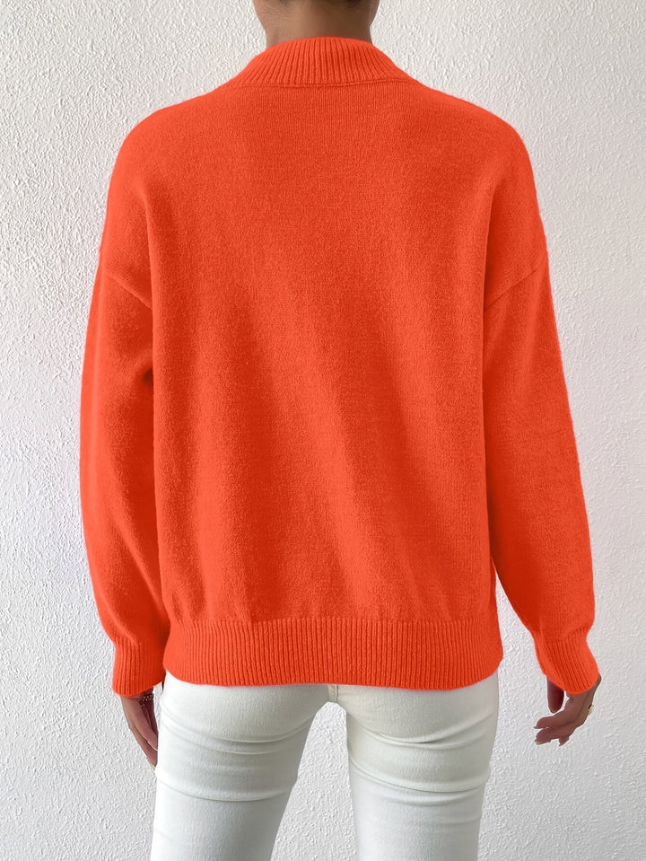 Lorelei | Verfijnde Mock Neck Trui