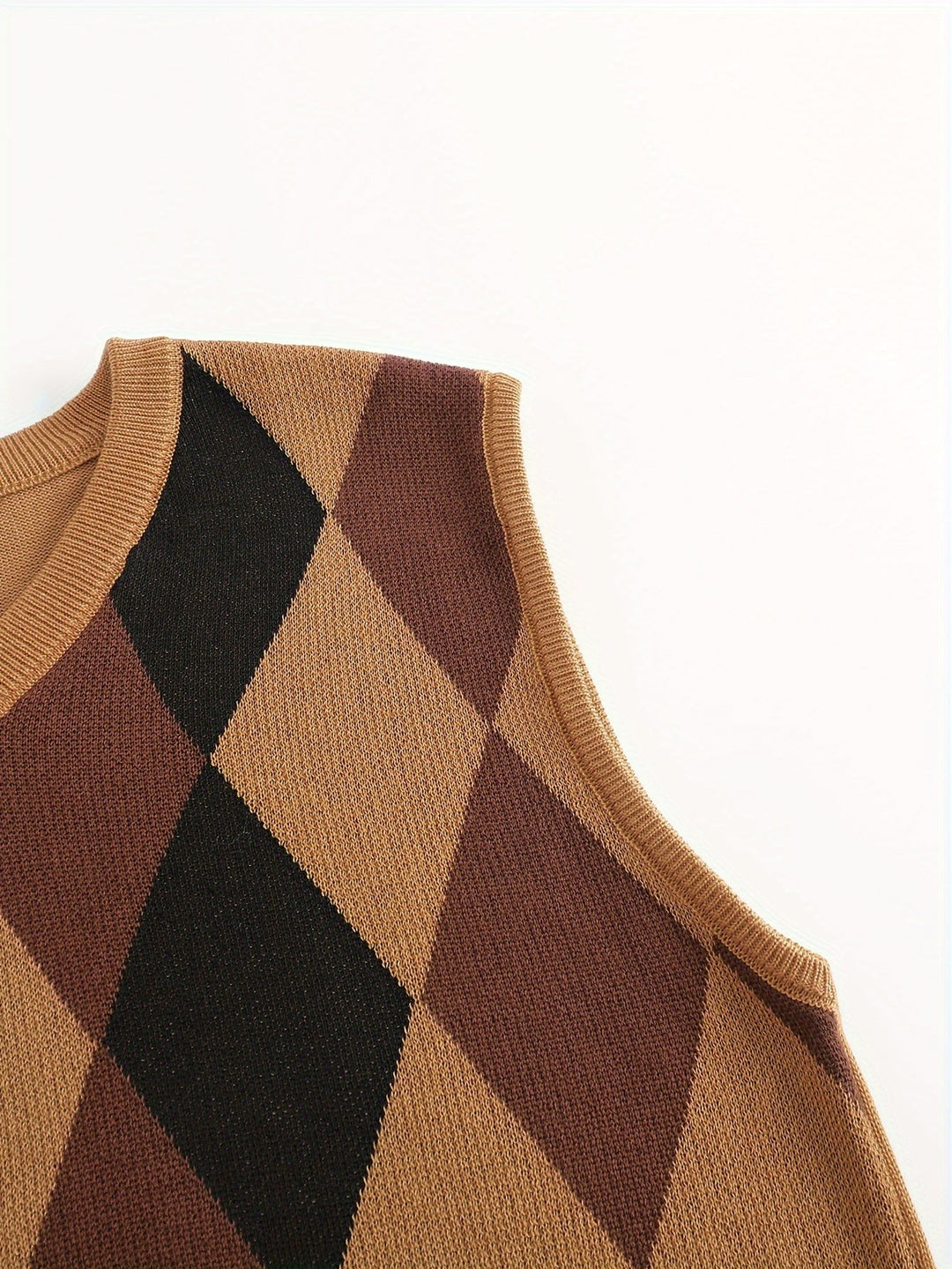 Chandler | Klassieke Argyle Sweater Vest