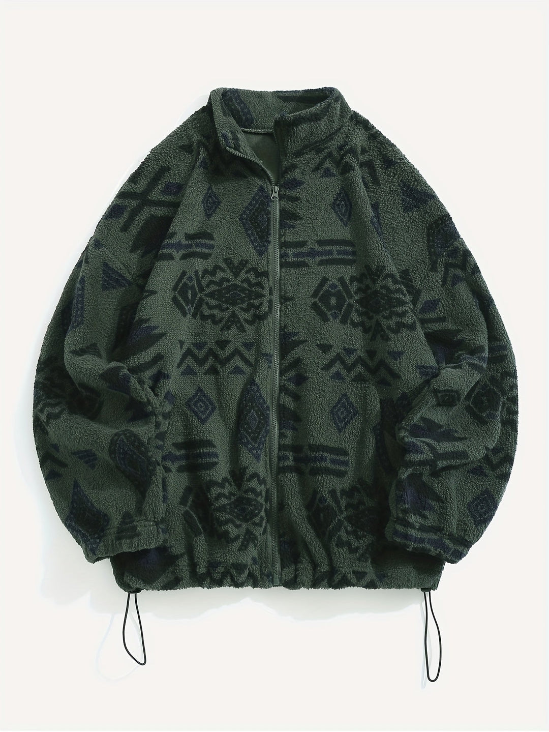 Carmen | Geprinte Zip-Up Jas