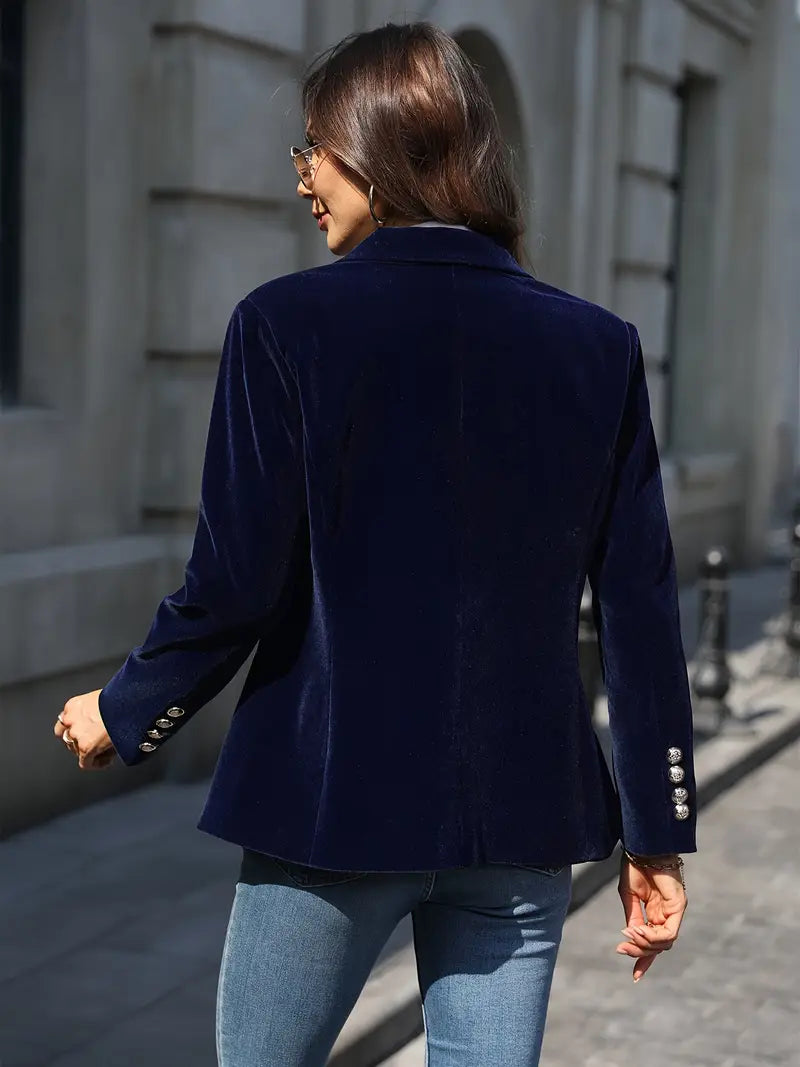 Julissa - Elegante Fluwelen Blazer