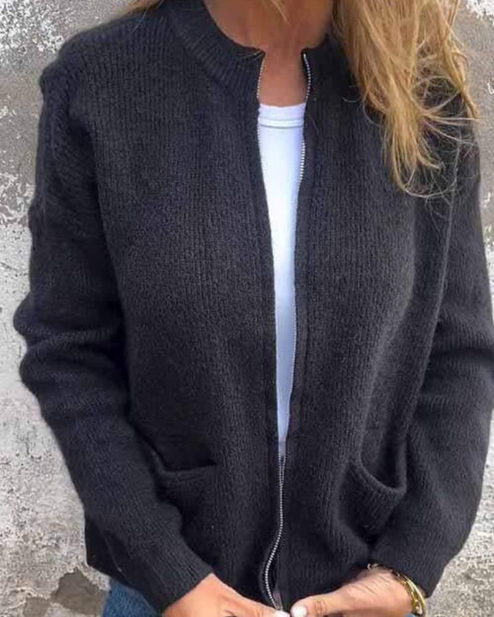 ERA - KATOENEN GEHAKTE CARDIGAN