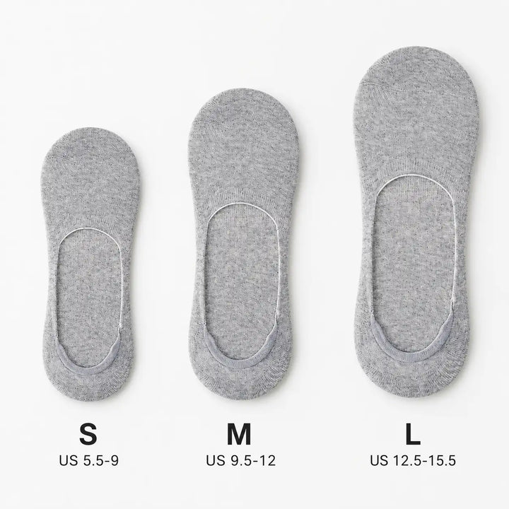 Onzichtbare Katoenen Antislip Sokken (3 Maten)
