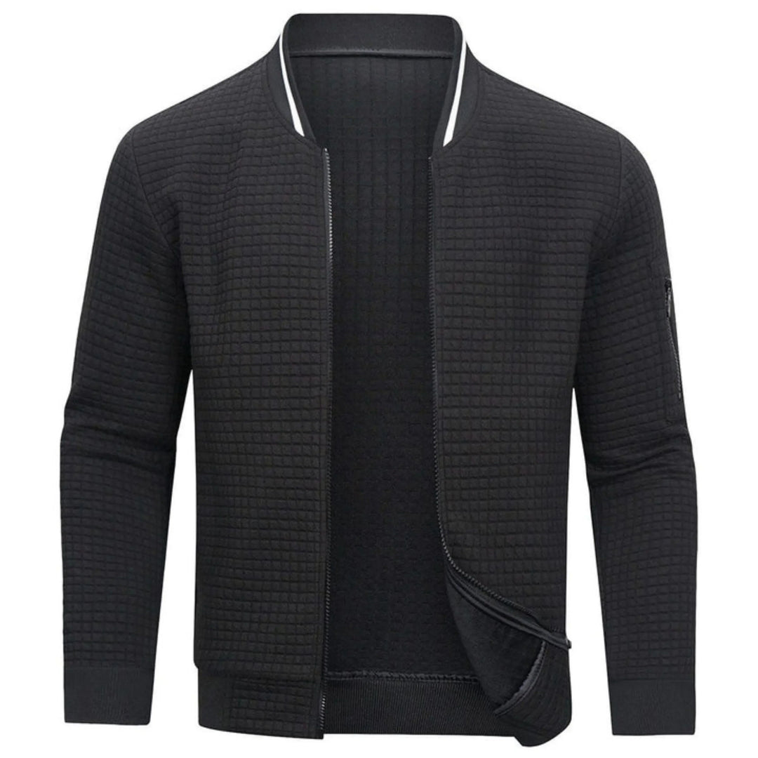 Heren Monochrome Check Bomberjack
