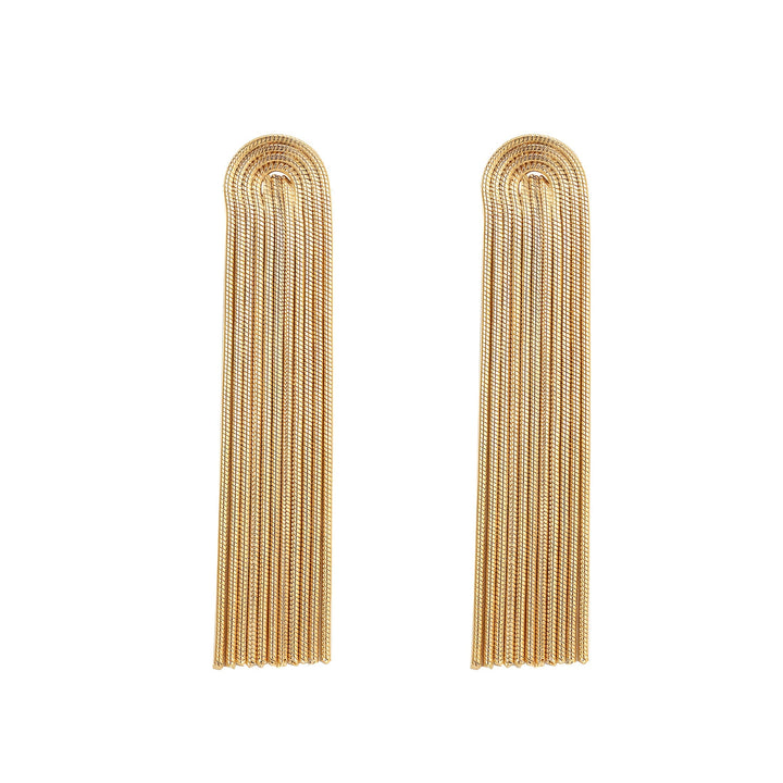 Statement String Oorbellen