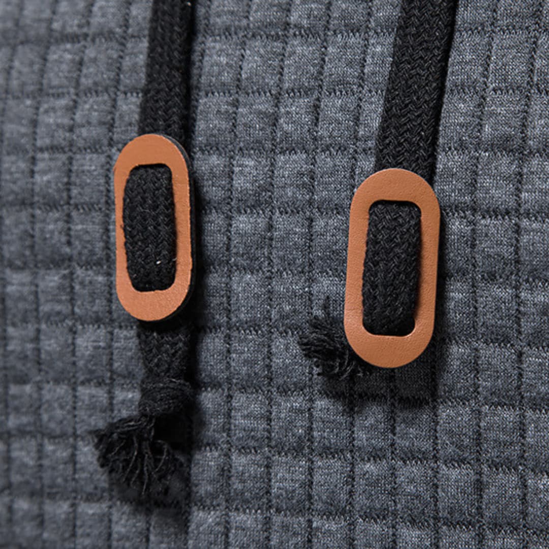 Dames Geruite Hoodie met Gezellige Kap