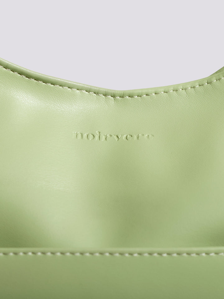 Minimalistisch vegan leer hobo schoudertas