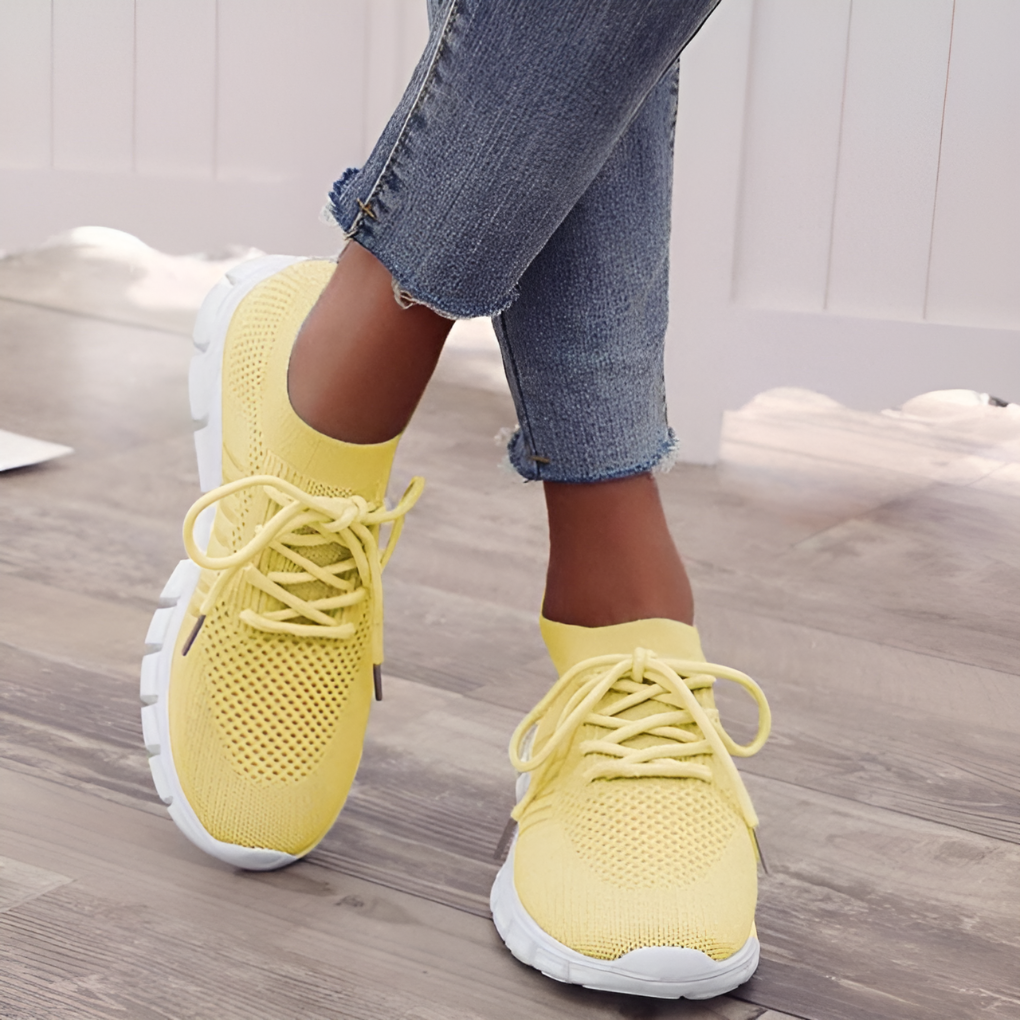 Lage Sneakers Met Comfortabele Zool Voor Dames