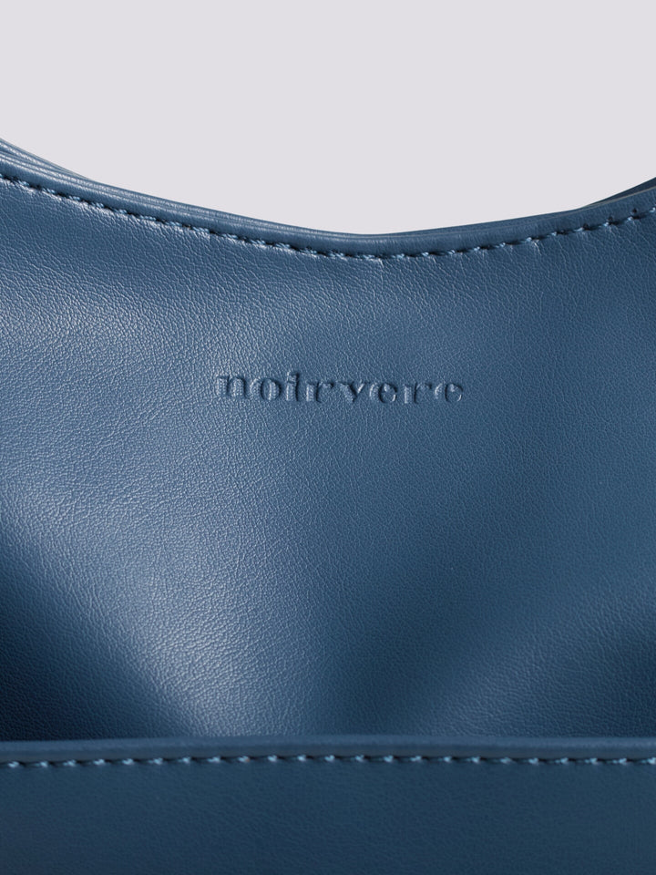 Minimalistisch vegan leer hobo schoudertas