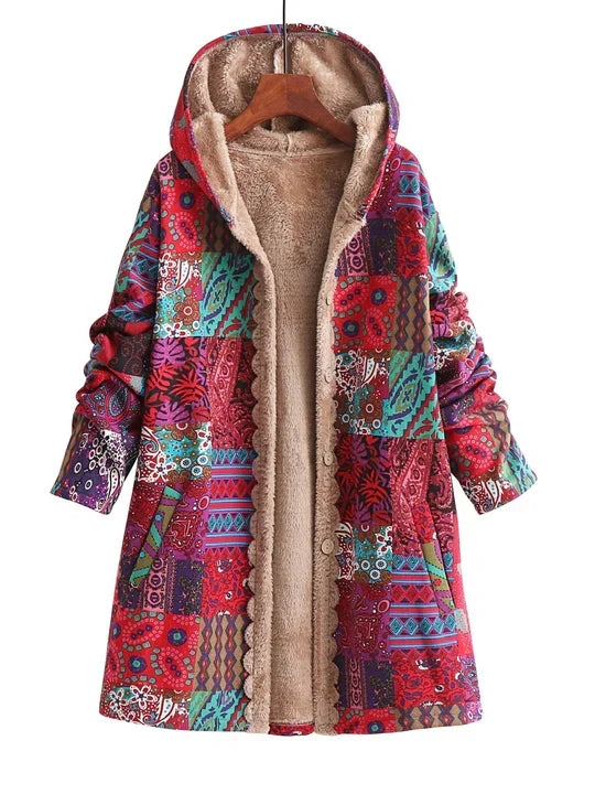 Remi - Comfortabele Patchwork-Jas