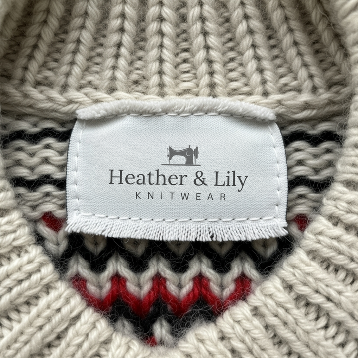 Atasha | Vintage IJslandse Cardigan