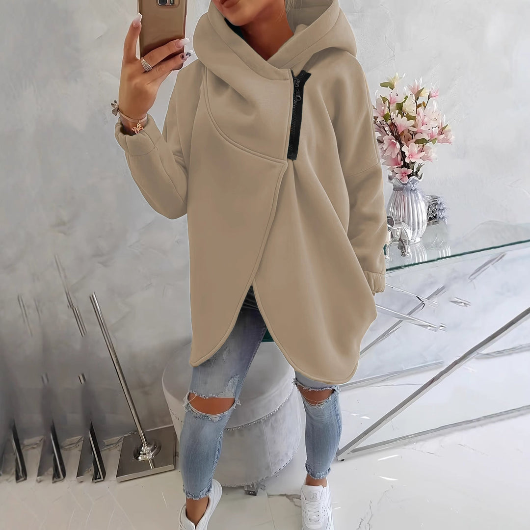 Emma - Comfortabele Zip-Up Hoodie