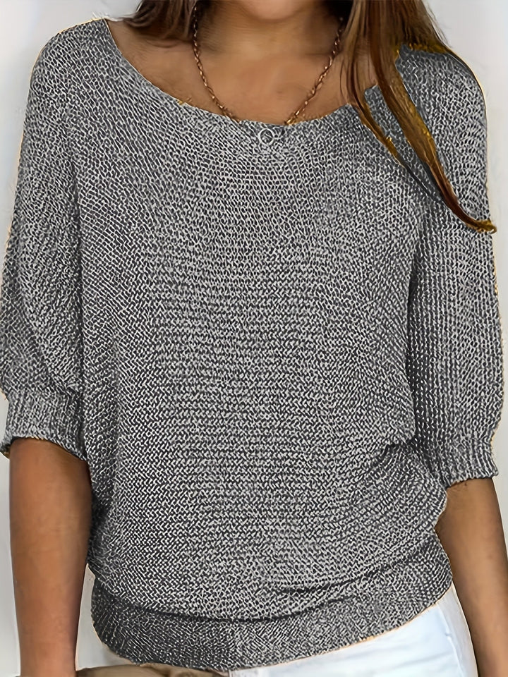 Lena | Relaxed Open-Knit Trui