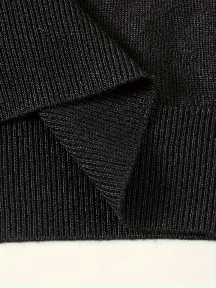 Donovan | Verfijnde Quarter-Zip Polo Trui