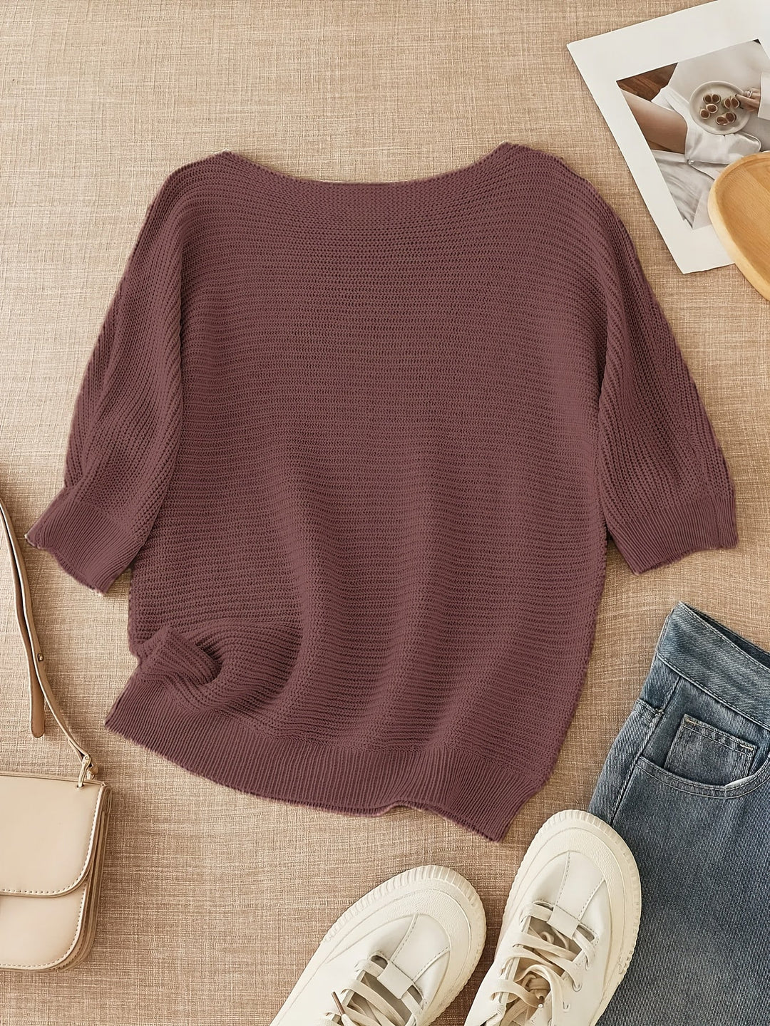 Lena | Relaxed Open-Knit Trui