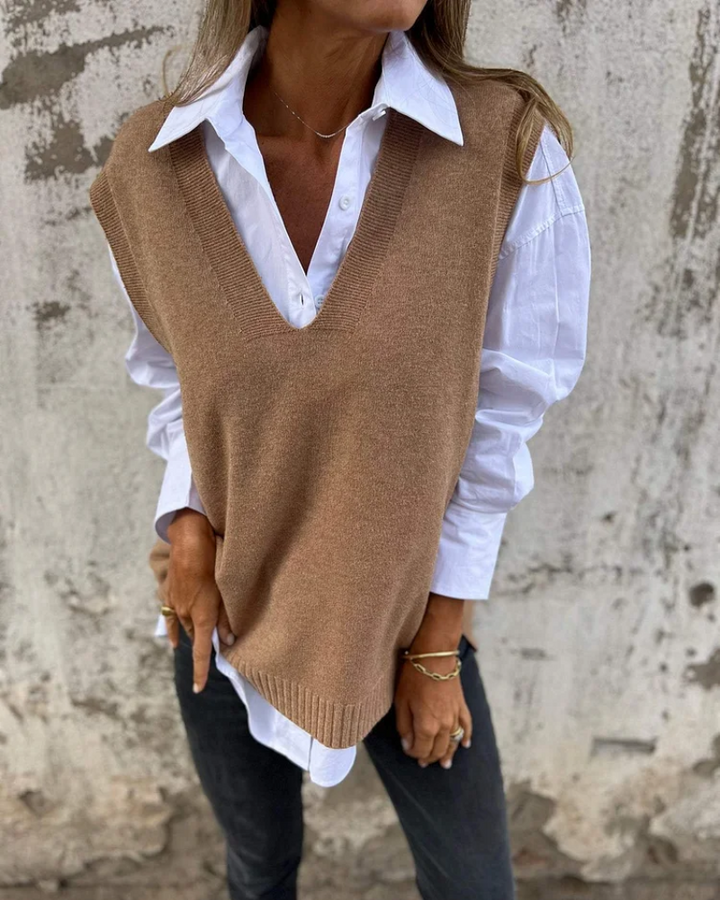 NUSA | Premium Gebreide Sweater Vest