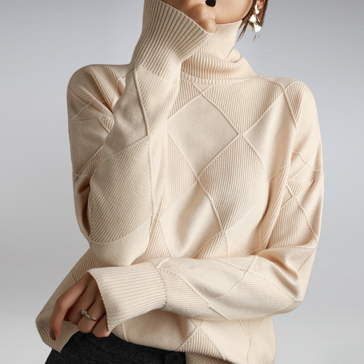 Mara Luxe Textured Wintertrui