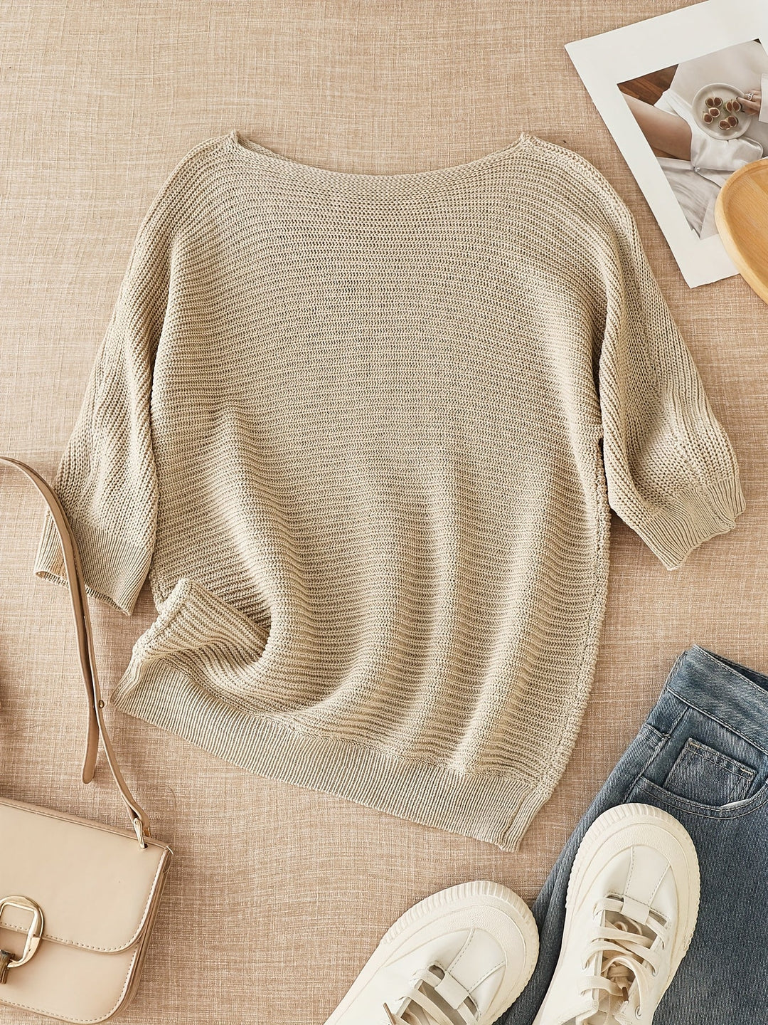 Lena | Relaxed Open-Knit Trui