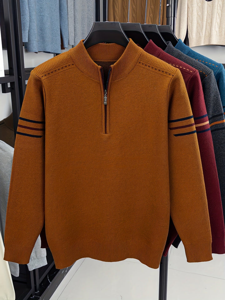Daniel | Half-Zip Gebreide Trui