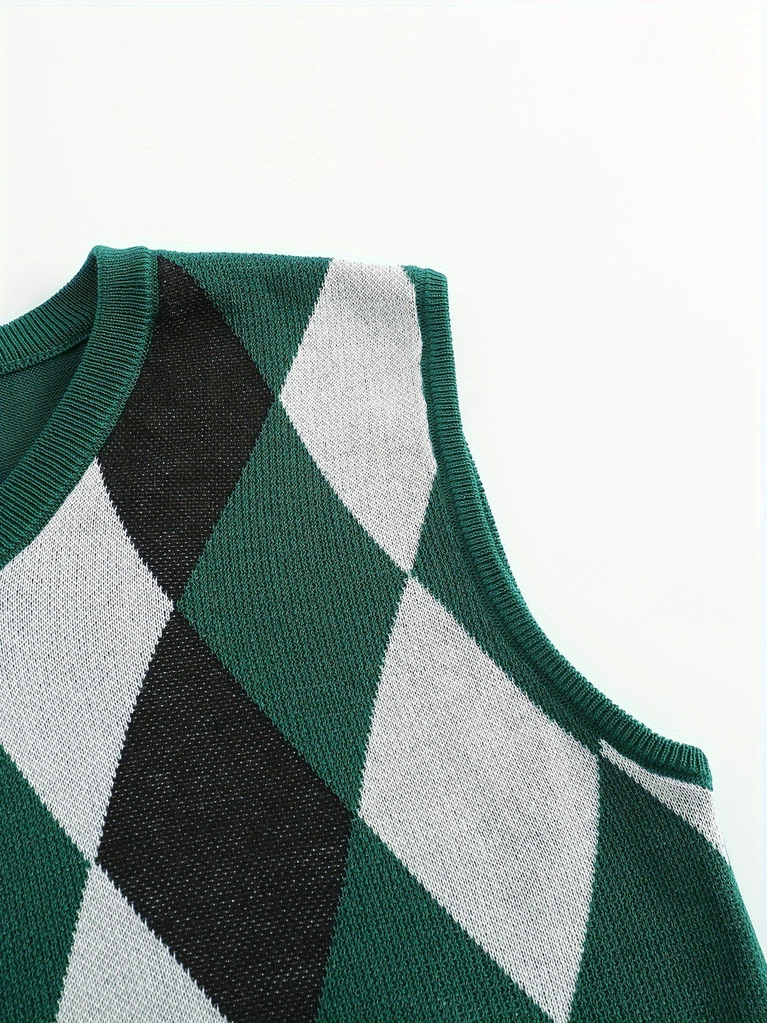 Chandler | Klassieke Argyle Sweater Vest