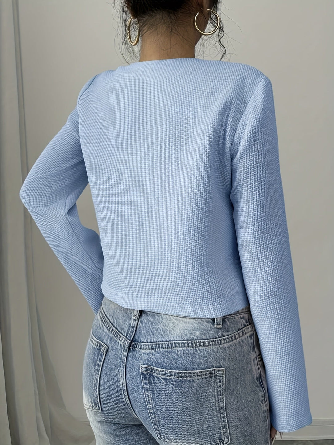 Odette | Cropped Jast met Strikdetail
