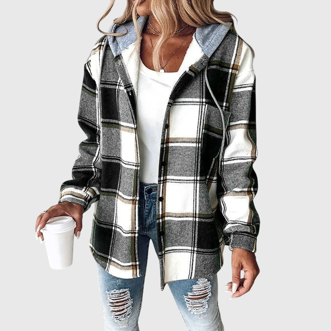Martina | Dames Mesh Knopsluiting Jas
