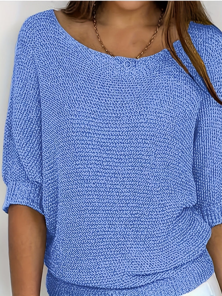 Lena | Relaxed Open-Knit Trui