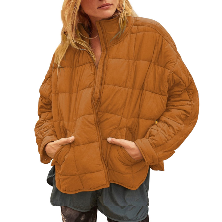 APRIL - Lichtgewicht Compacte Zip Puffer Jas