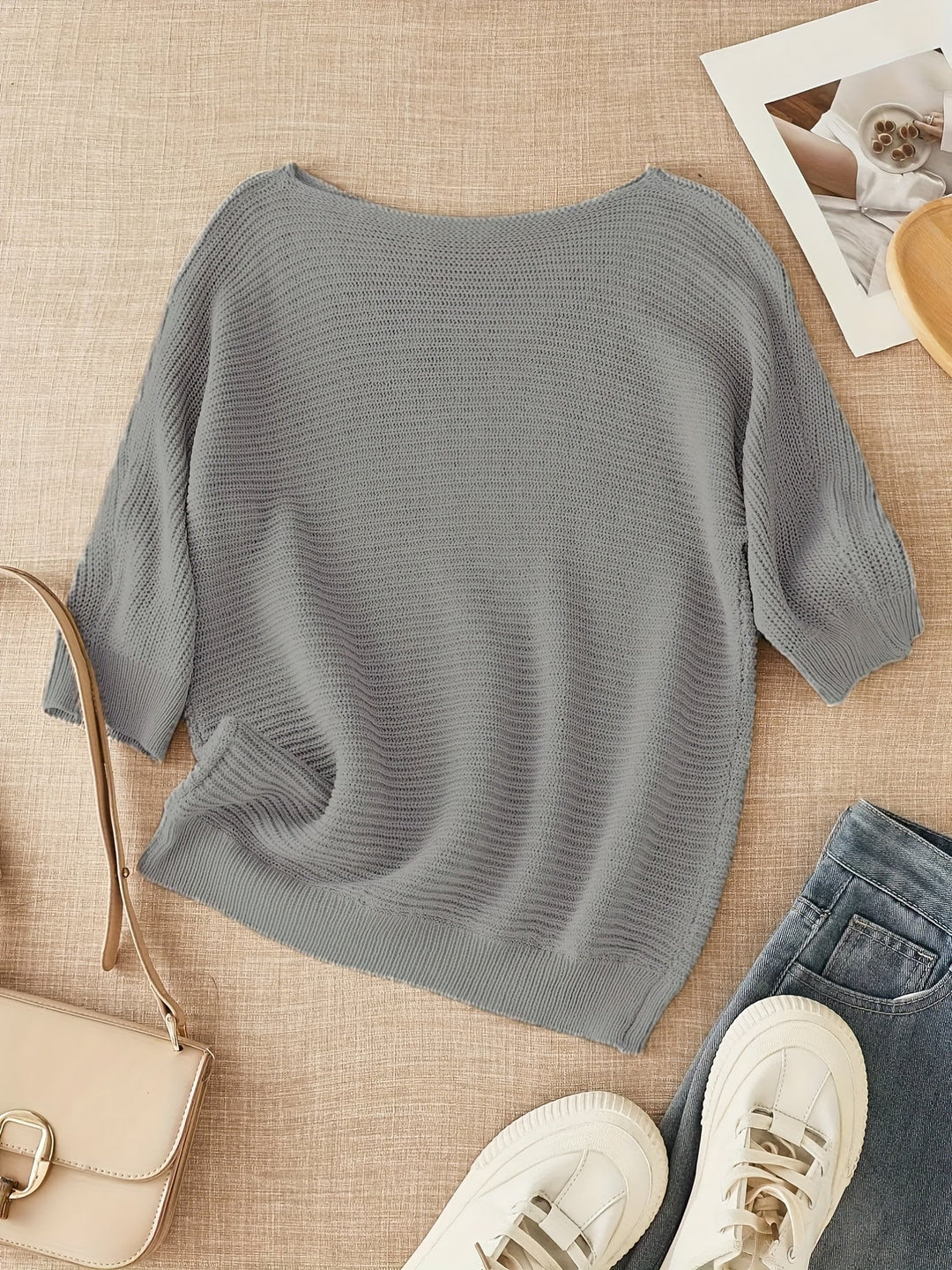 Lena | Relaxed Open-Knit Trui