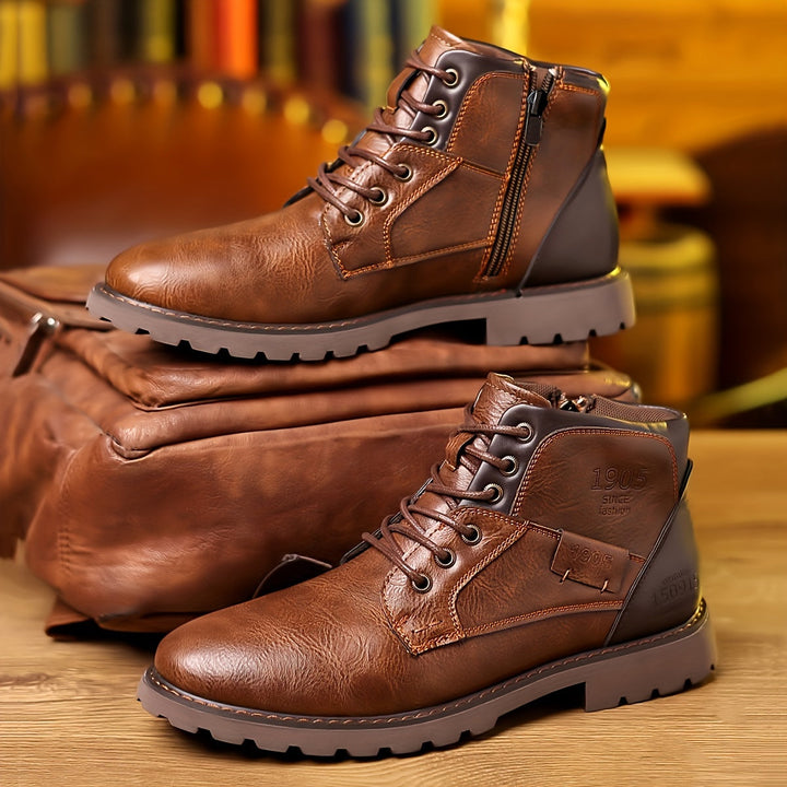 Edwin | Robuuste Veterschoenen voor de Enkel