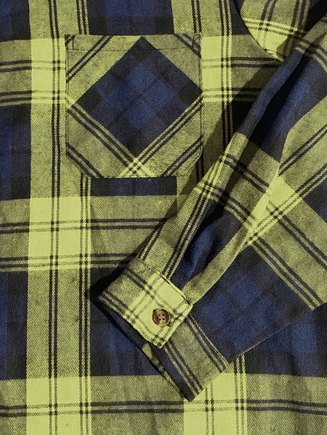 Braxton | Geruit Hooded Shirt