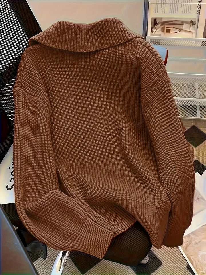 FIONA – STATEMENT KNOPEN BREISWEATER