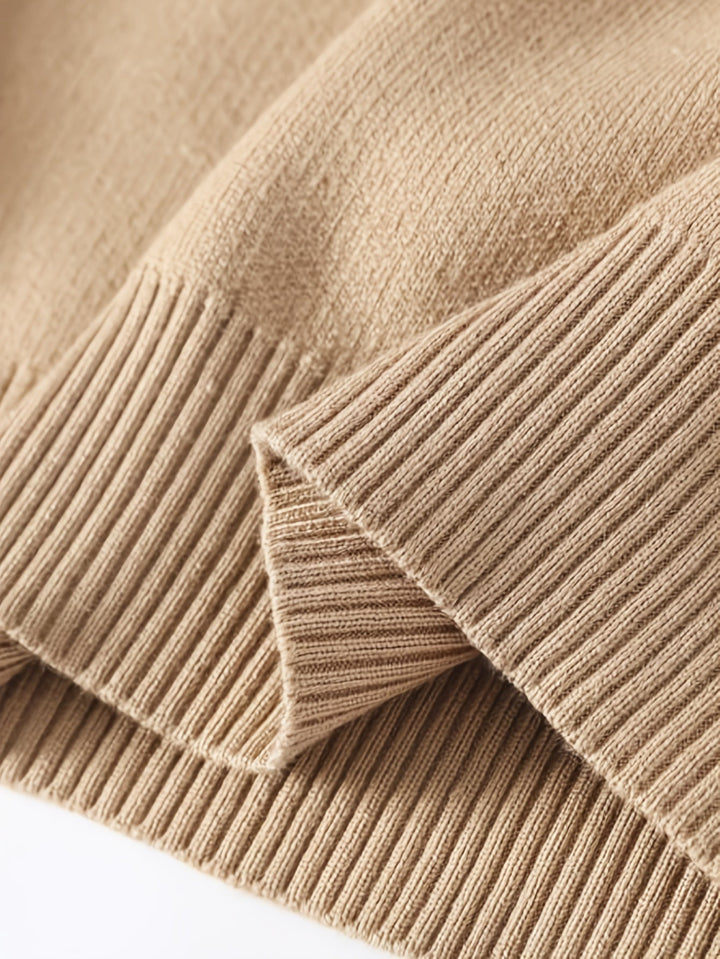 Gebreide Trui Heren - Retro Kabeldesign voor Herfstmode - Regular Fit - Puento Fortade - TP - Essential
