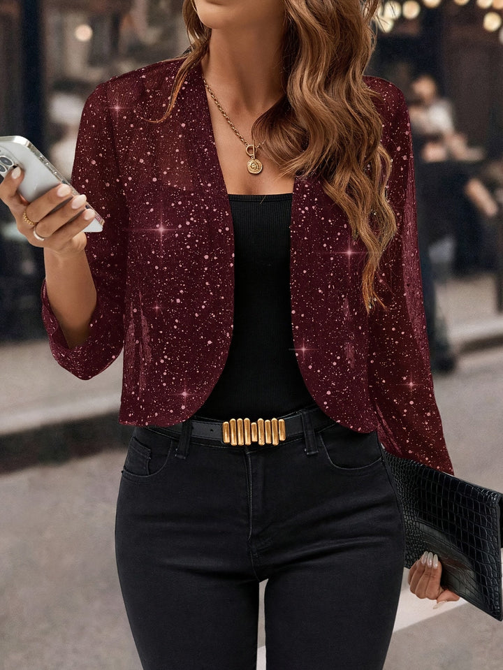 Elaine | Shimmer Cropped Jast