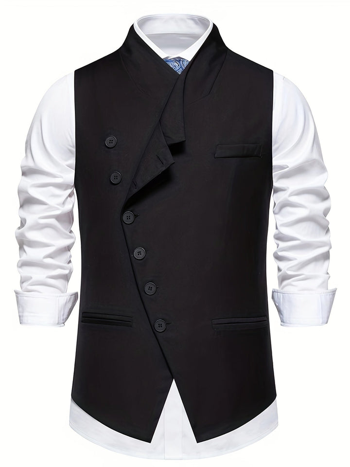Edmund | Verfijnde Asymmetrische Vest