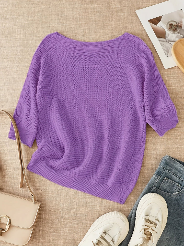 Lena | Relaxed Open-Knit Trui