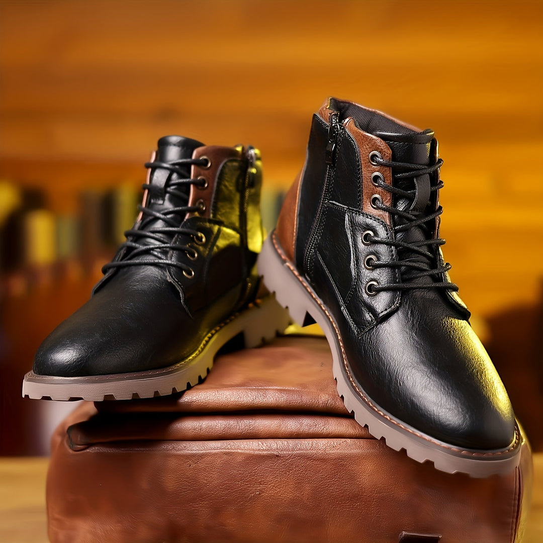 Edwin | Robuuste Veterschoenen voor de Enkel