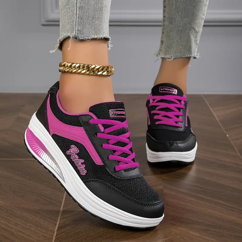 Orthopedische Sneakers Voor Dames Met Comfortabele Zool En Veters