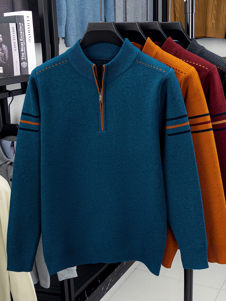 Daniel | Half-Zip Gebreide Trui