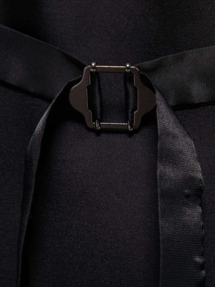 Edmund | Haringbone Effen Vest