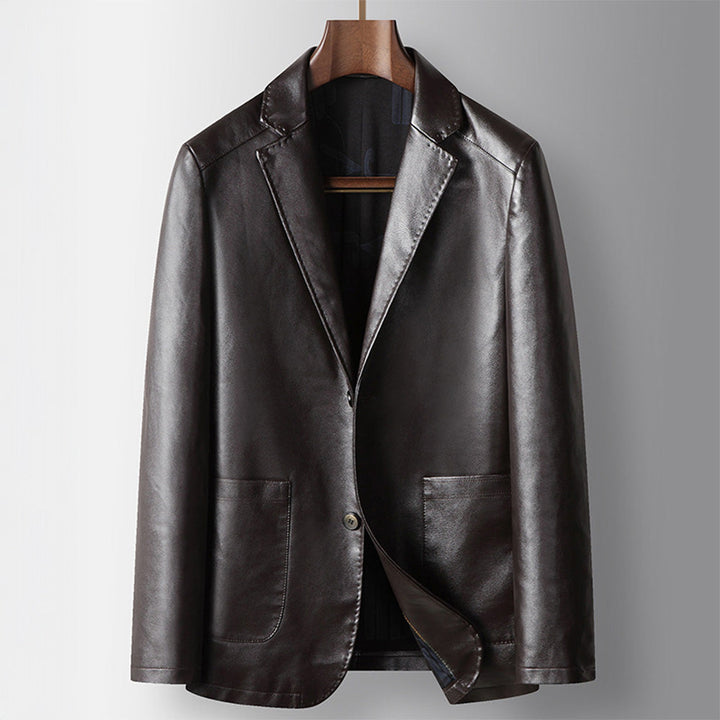 De Executive Leren Blazer