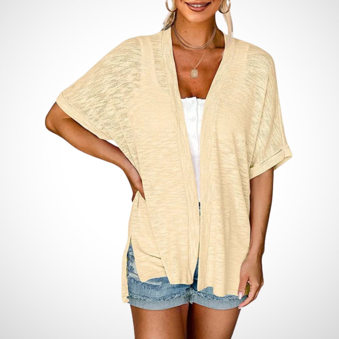 Lindsay | Ontspannen Open-Front Cardigan