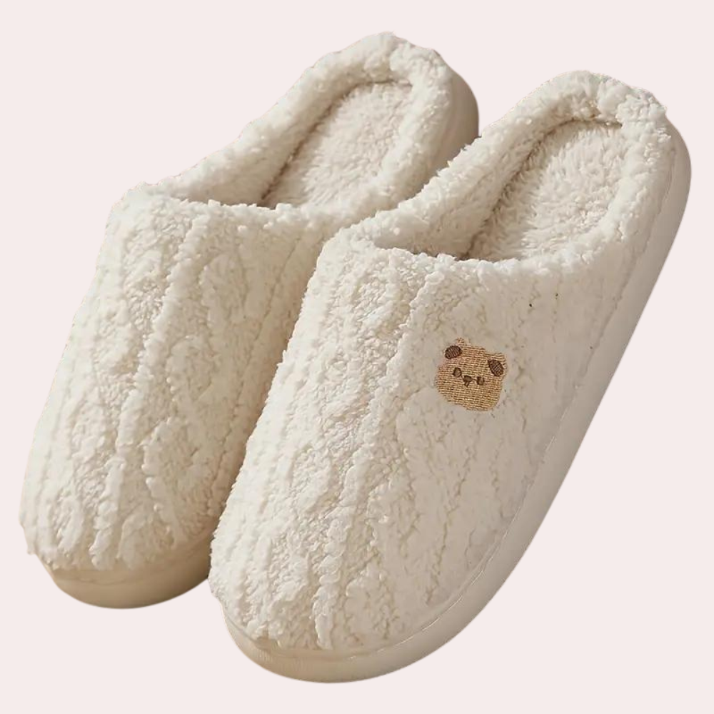 Vrouwen Warme Winterpantoffels Met Zachte Zool
