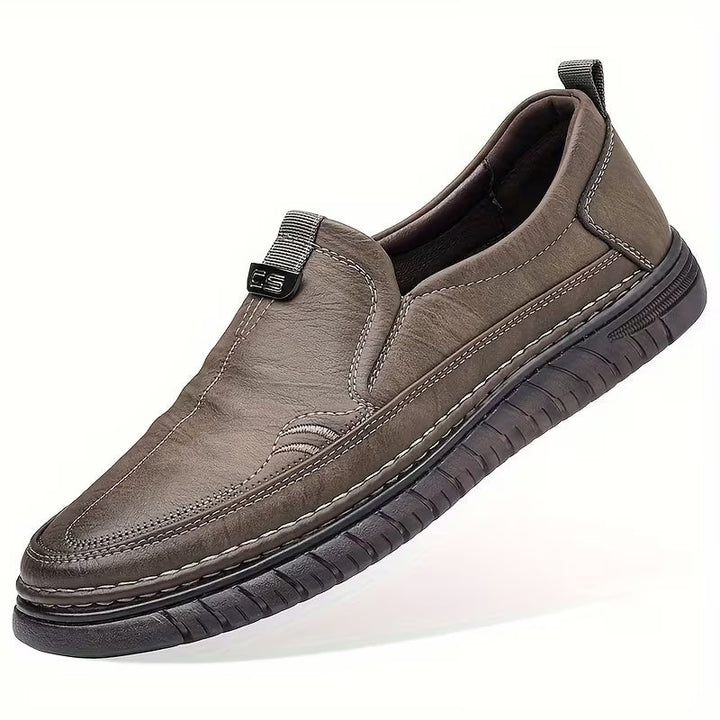 Comfortabele loafers met antislip zool