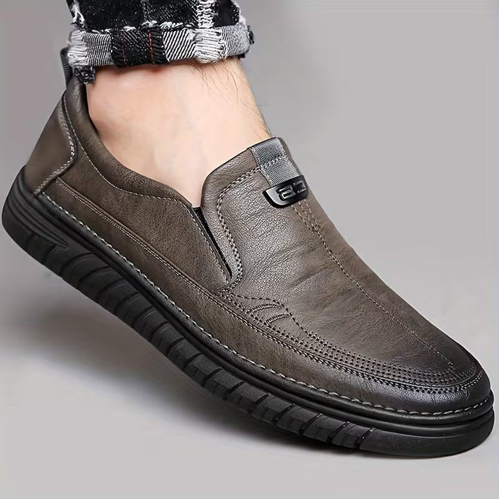Comfortabele loafers met antislip zool