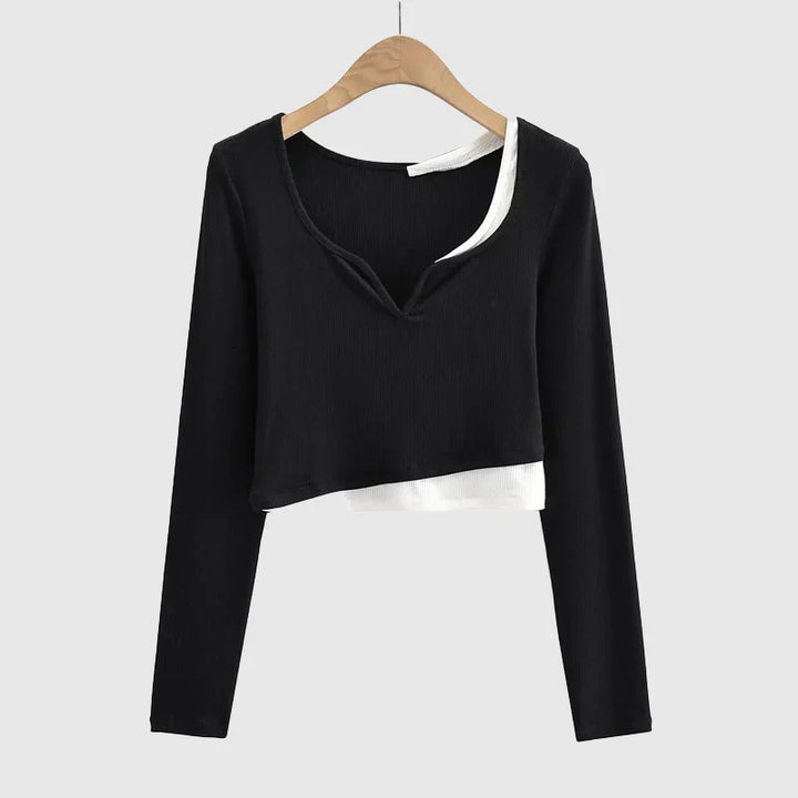 Evelyn Grace June Gelaagde Shirt