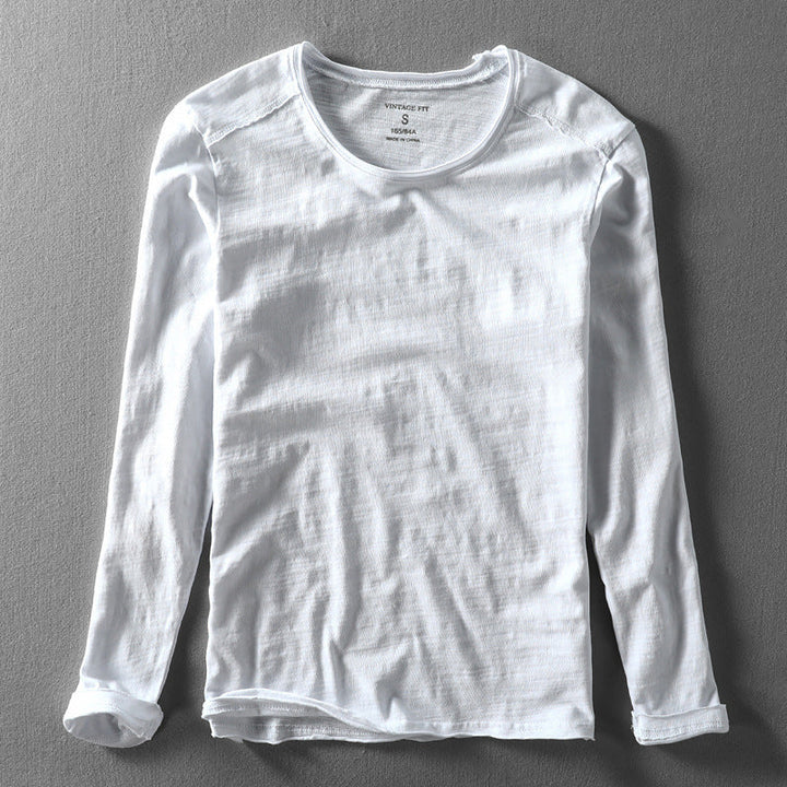 Toshiro Katoenen Langemouwen Shirt